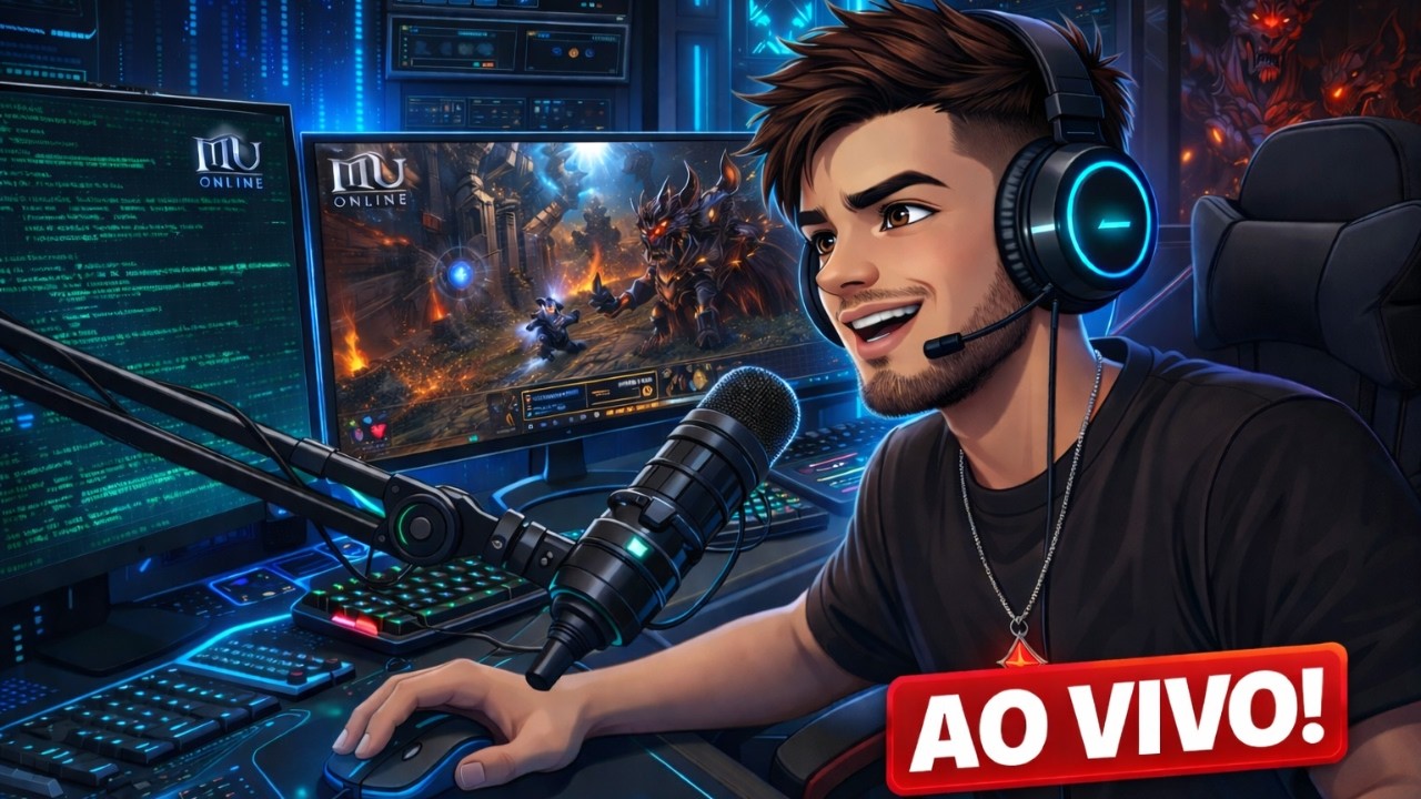 🔴LIVE ON🔴 [MU HORN] !MU SERVER 30X, PT/BR | EM BUSCA DO TOP ELF | CUPOM WENDER5