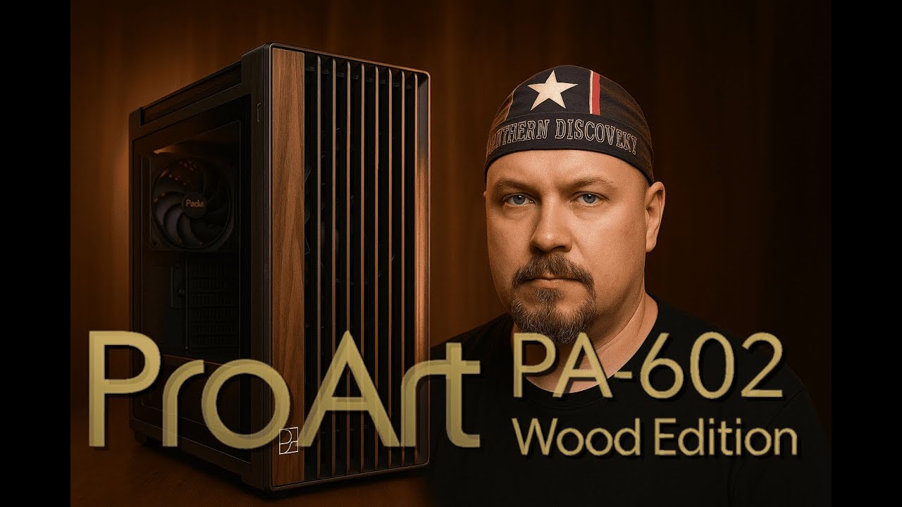 ProArt PA602 Wood Edition - Корпус ПК для Профессионалов и Создателей Контента