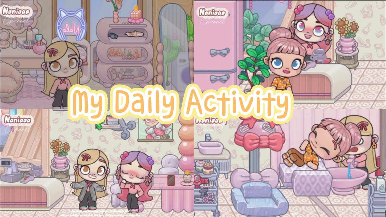 MY DAILY ACTIVITY || SALON OPENING || AVATAR WORLD 