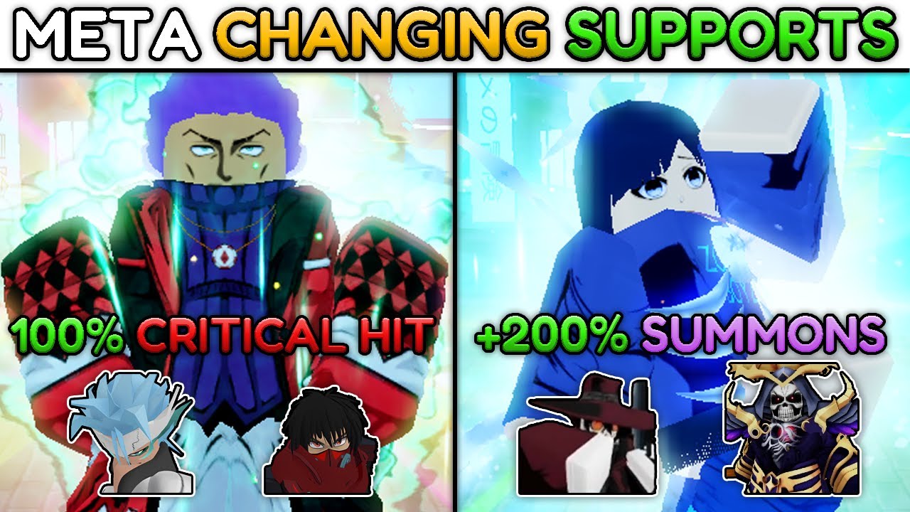 These 2 NEW Support Units is META CHANGING | Anime Adventures