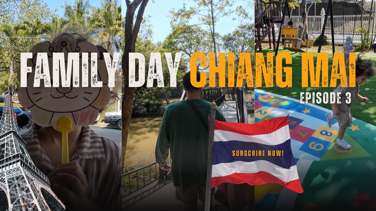 Day in the Life in Chiang Mai THAILAND with 4 Year Old & Baby (Temples, Pigeon Poop & All!)