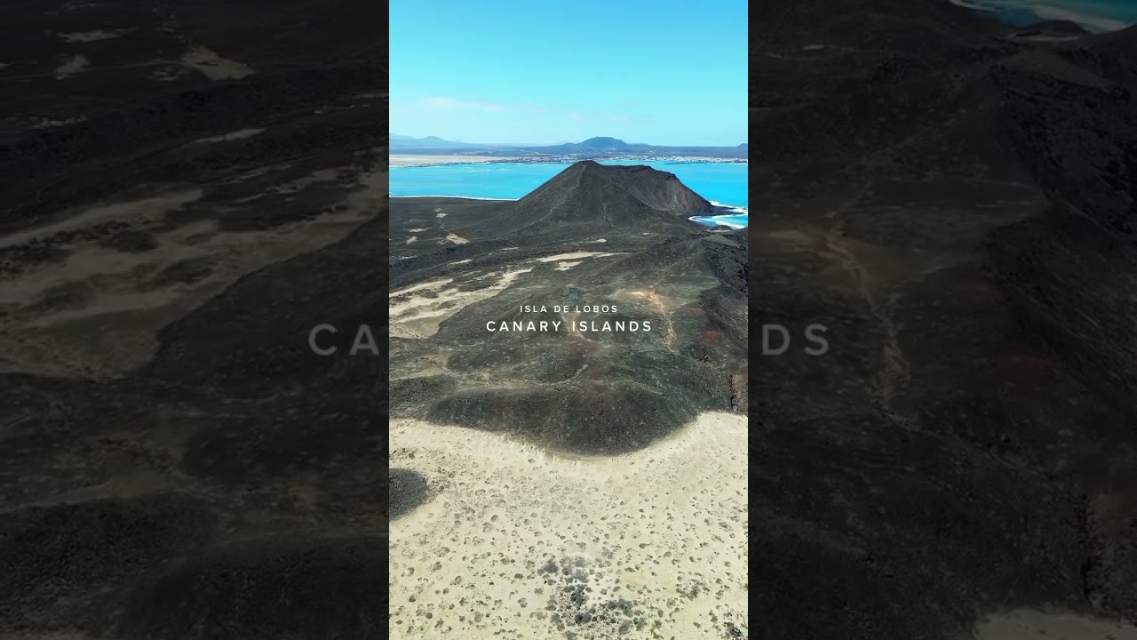The Beautiful ISLA DE LOBOS In The Canary Islands! 🇮🇨