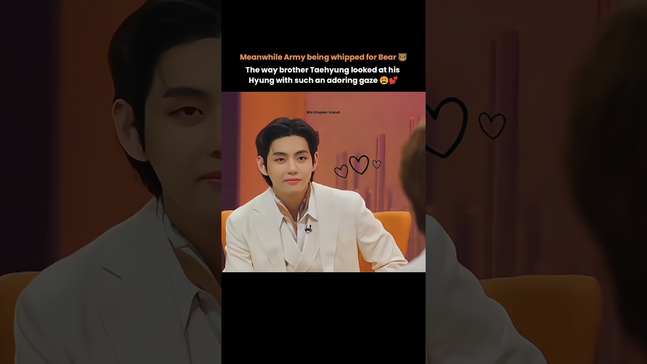 He's so in love with his Jin Hyung😩|
