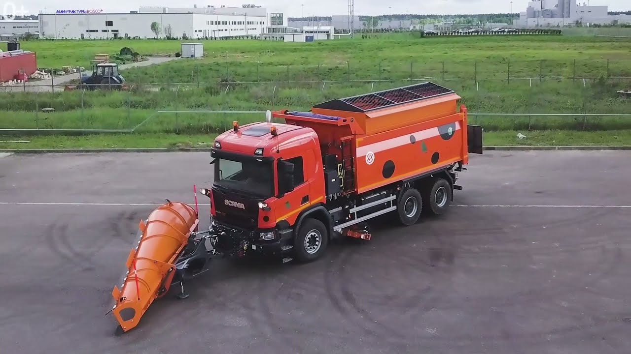 Комбинированная дорожная машина SCANIA P440B6X4HZ
