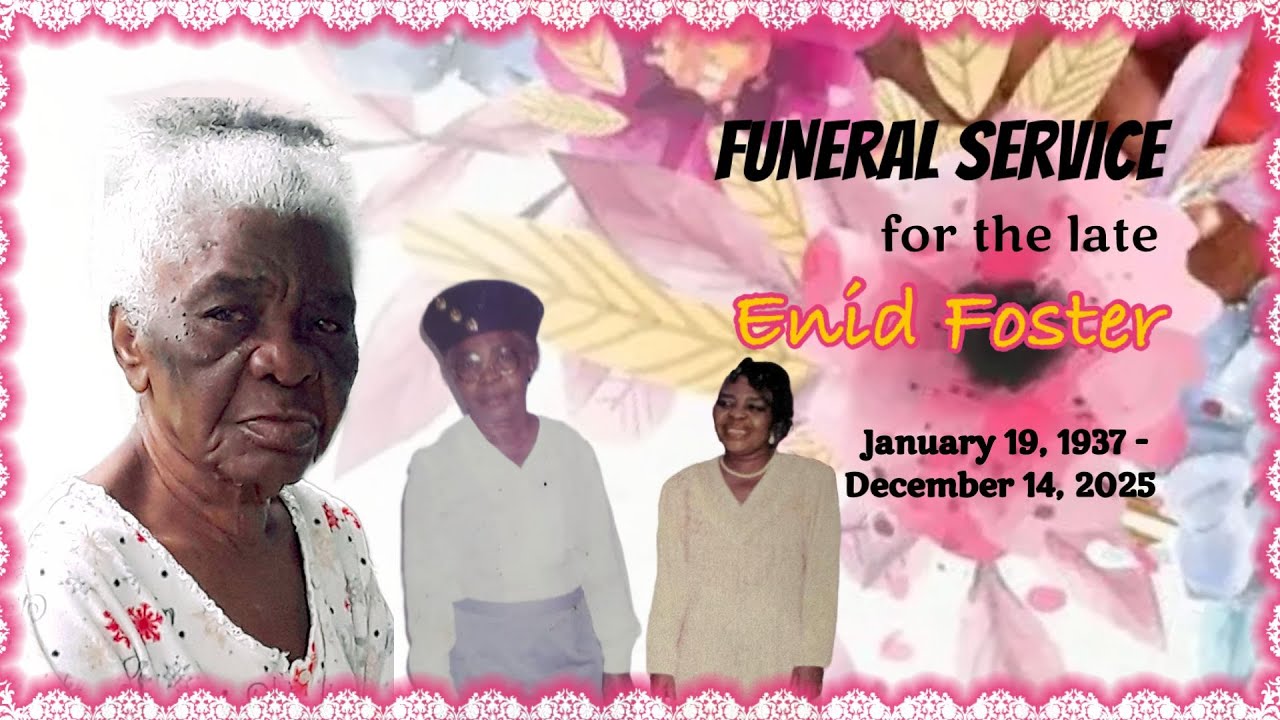 Funeral Service for the Late ENID FOSTER