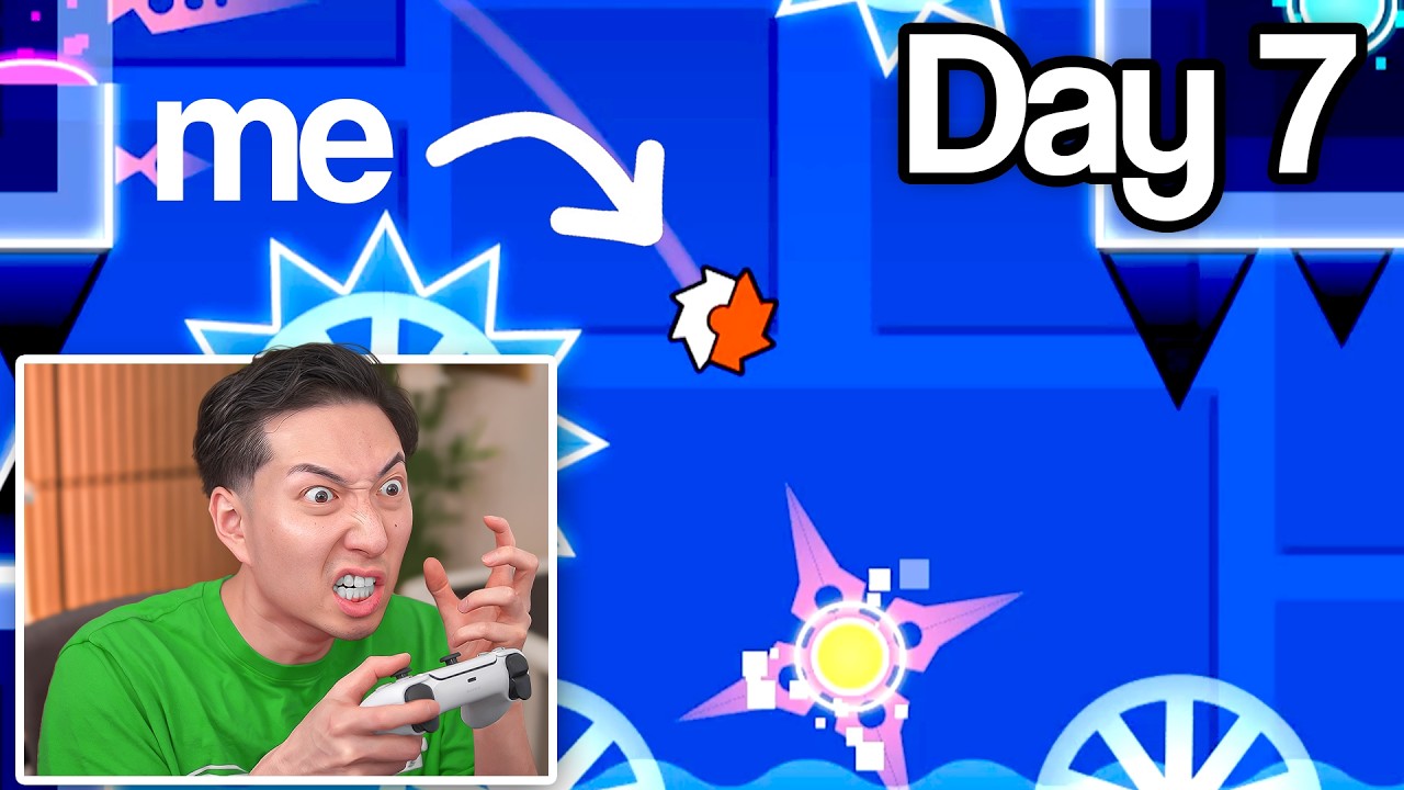 😈 BEATING CLUBSTEP - GEOMETRY DASH WEEK! - Day 7 😈