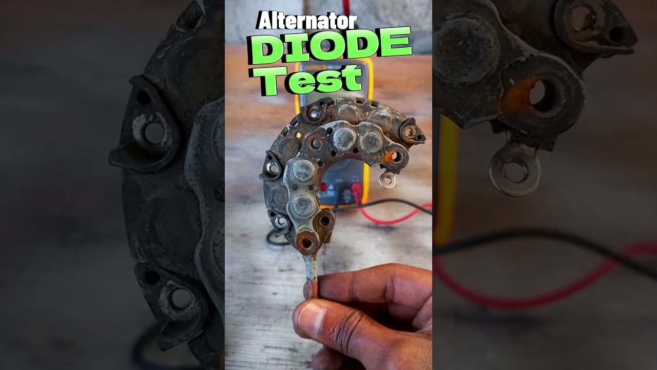 alternator diode test #auto #cars
