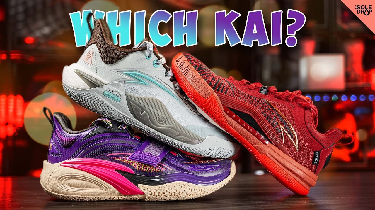 Which Anta KAI is BETTER FOR YOU!? Kyrie Irving's Hoop Shoe LINE UP! Kai 1, Kai 1 Speedf, Kai 1 TEAM