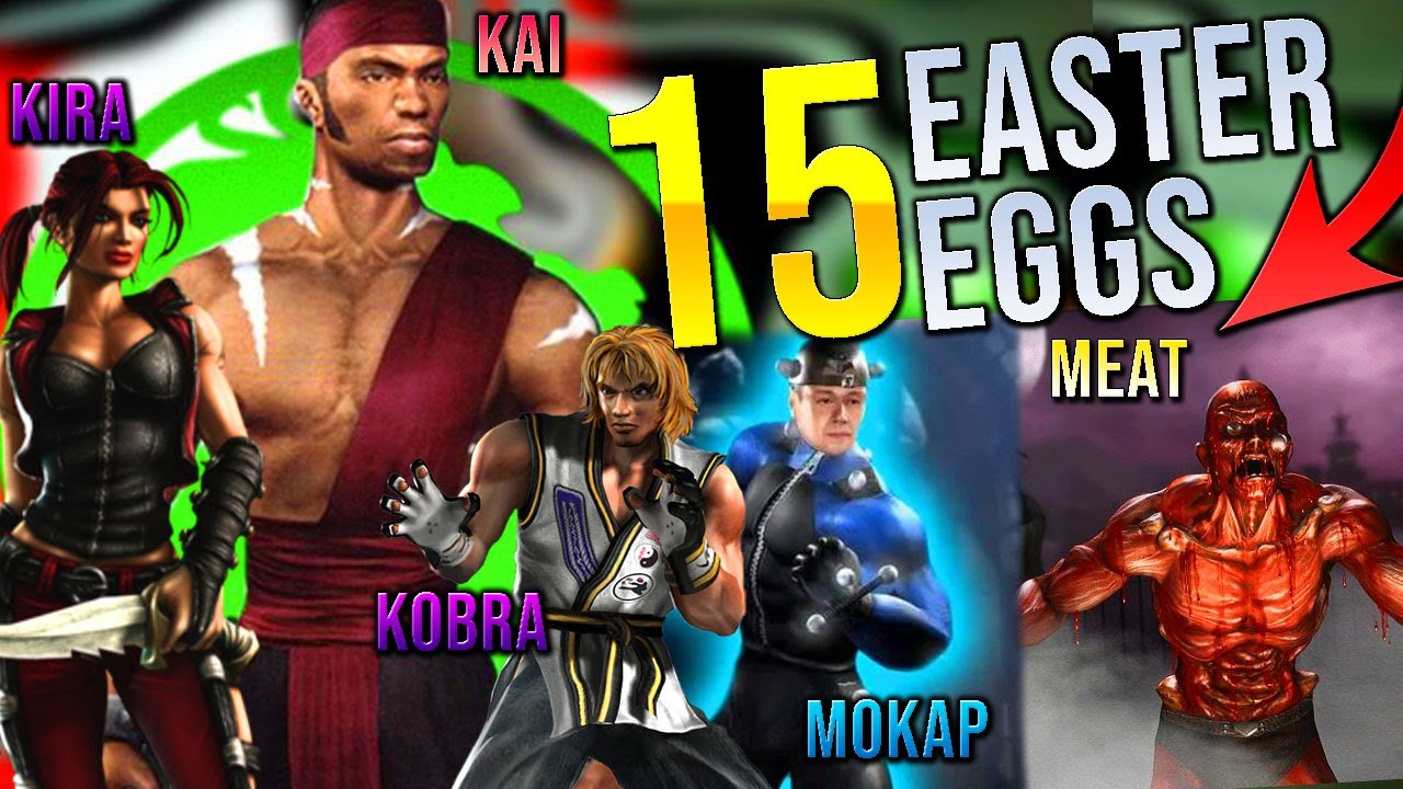 15 Curiosidades, Easter Eggs de Kai, Kira, Kobra, Meat & Mokap - Mortal Kombat (Bromas, Secretos)