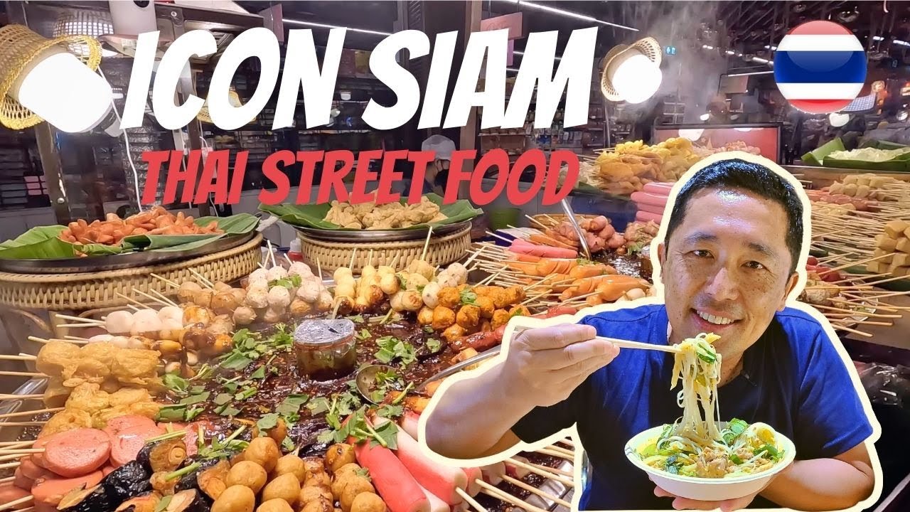 ICONSIAM Bangkok Best Mall 🇹🇭 Крытый фуд-корт Thai STREET FOOD!