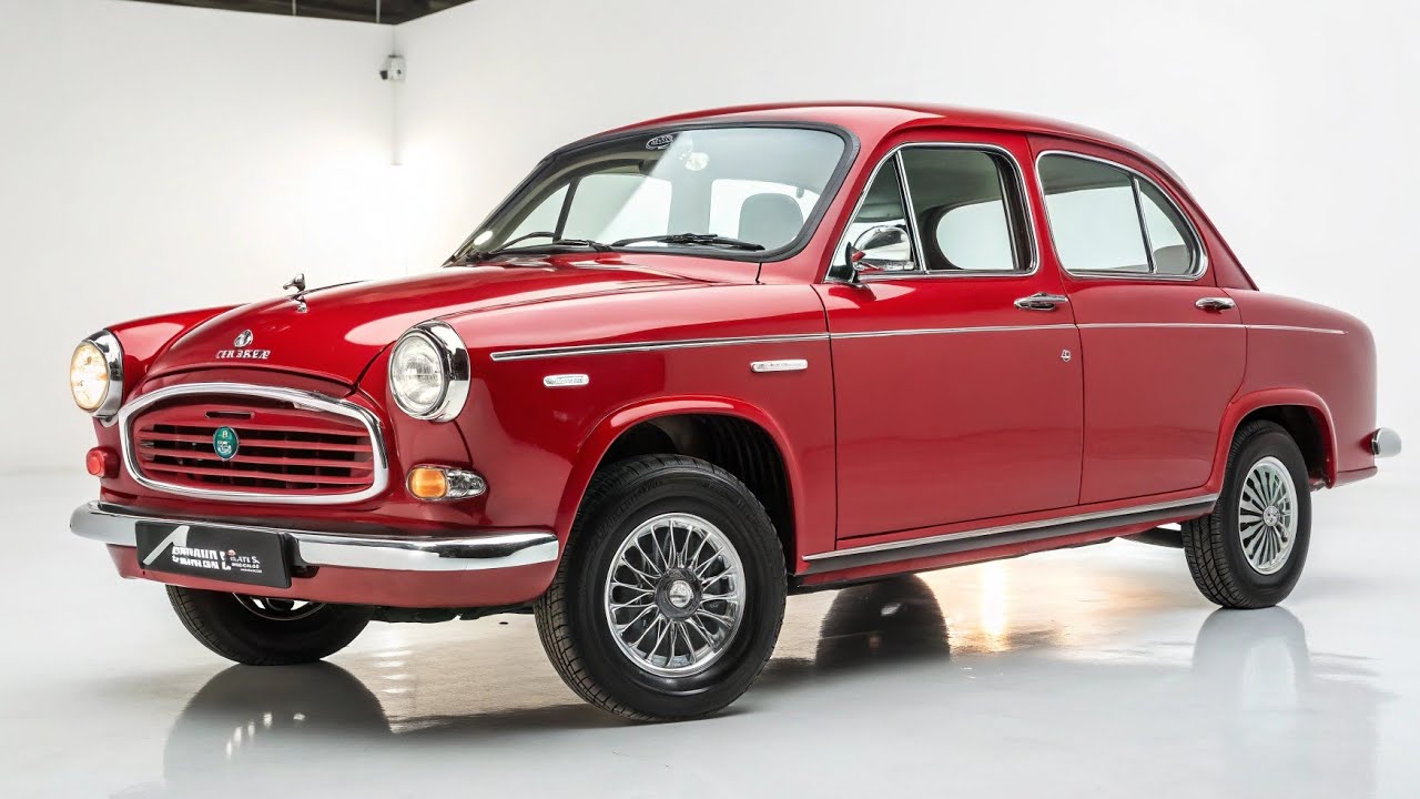 2025 Hindustan Ambassador Grand - The Iconic Sedan Reimagined for the Modern Era