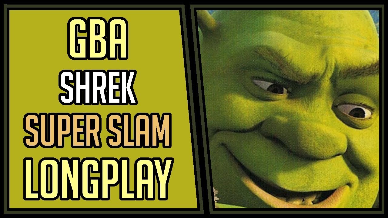 DreamWorks Shrek Super Slam (100% + Bonus) - GBA | Longplay | Walkthrough #20 [4Kp60]