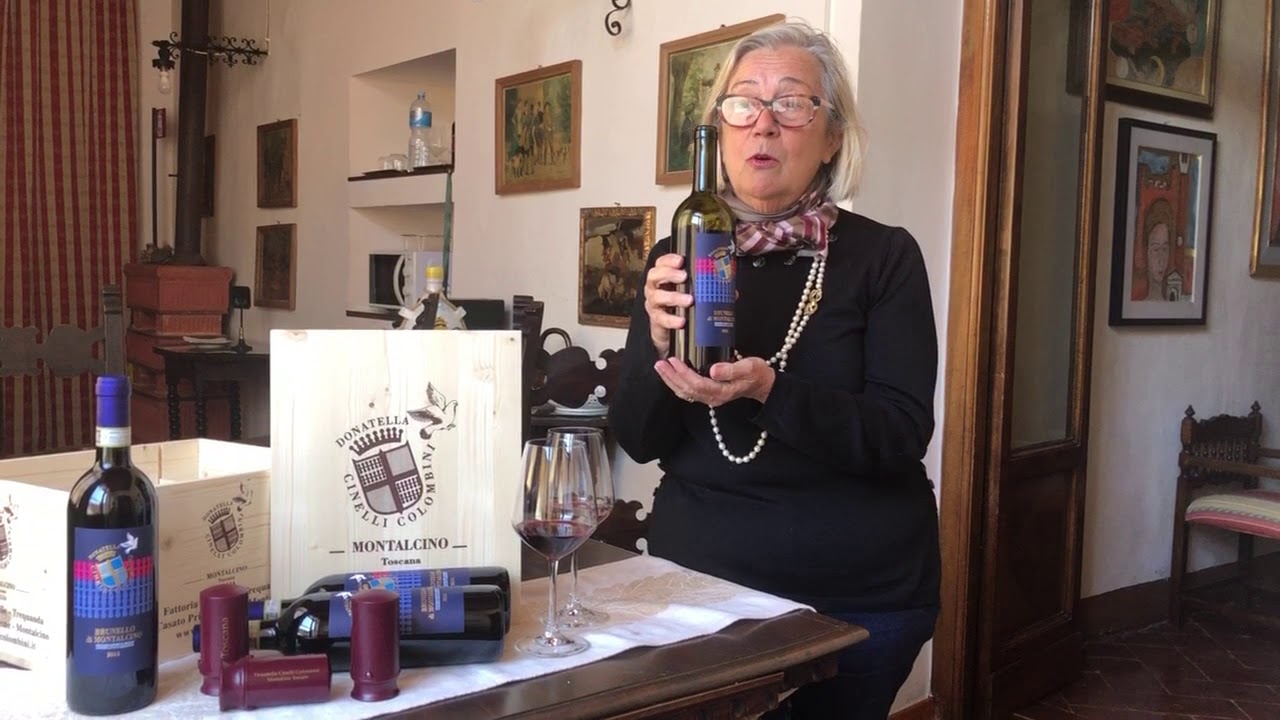 Donatella Cinelli Colombini tell us about the wonderful Brunello di Montalcino 2015