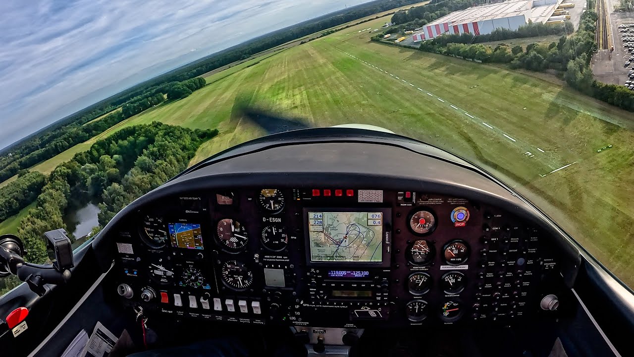 SIMULIERTER MOTORAUSFALL mit der Aquila A210