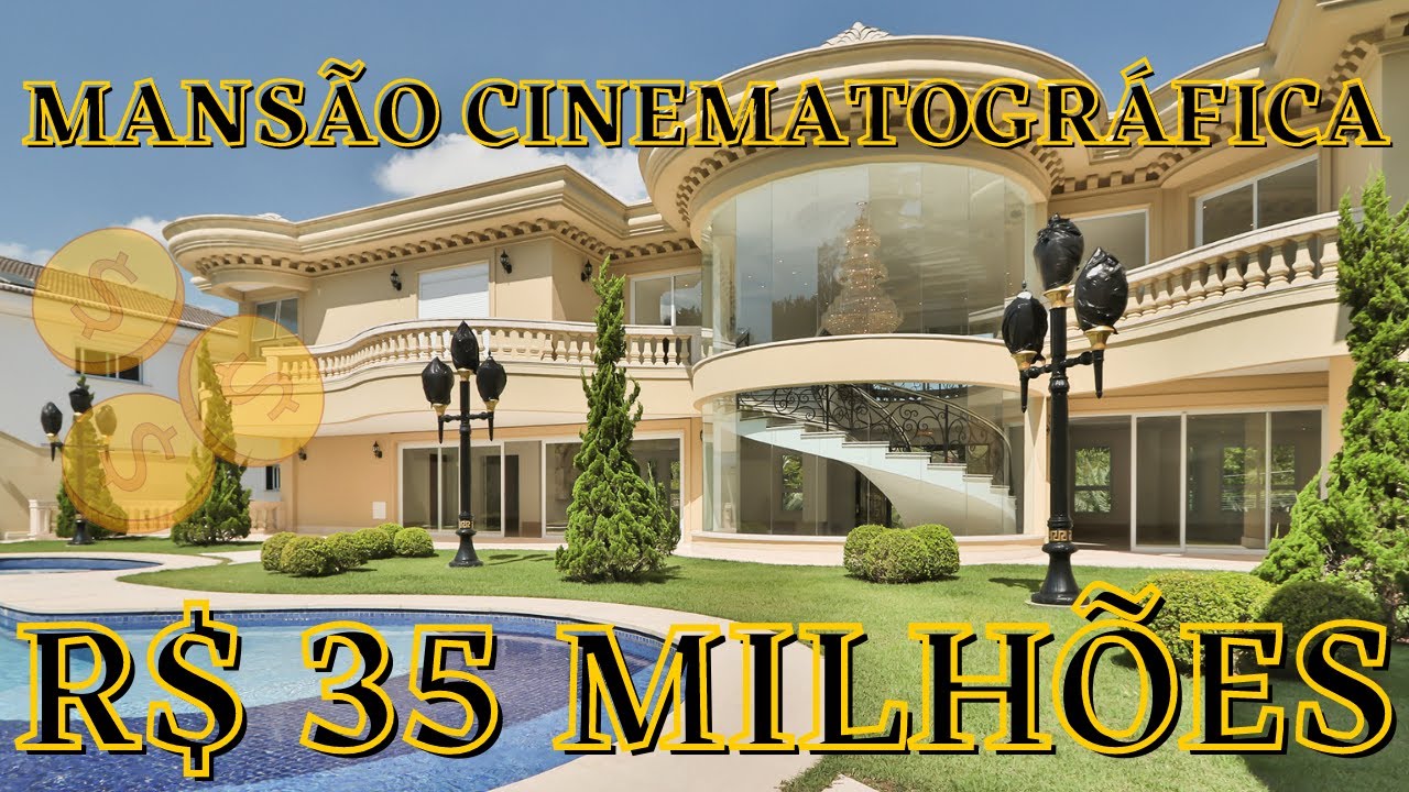 MANSÃO CINEMATOGRÁFICA - 35 MILHÕES - Alphaville - SP