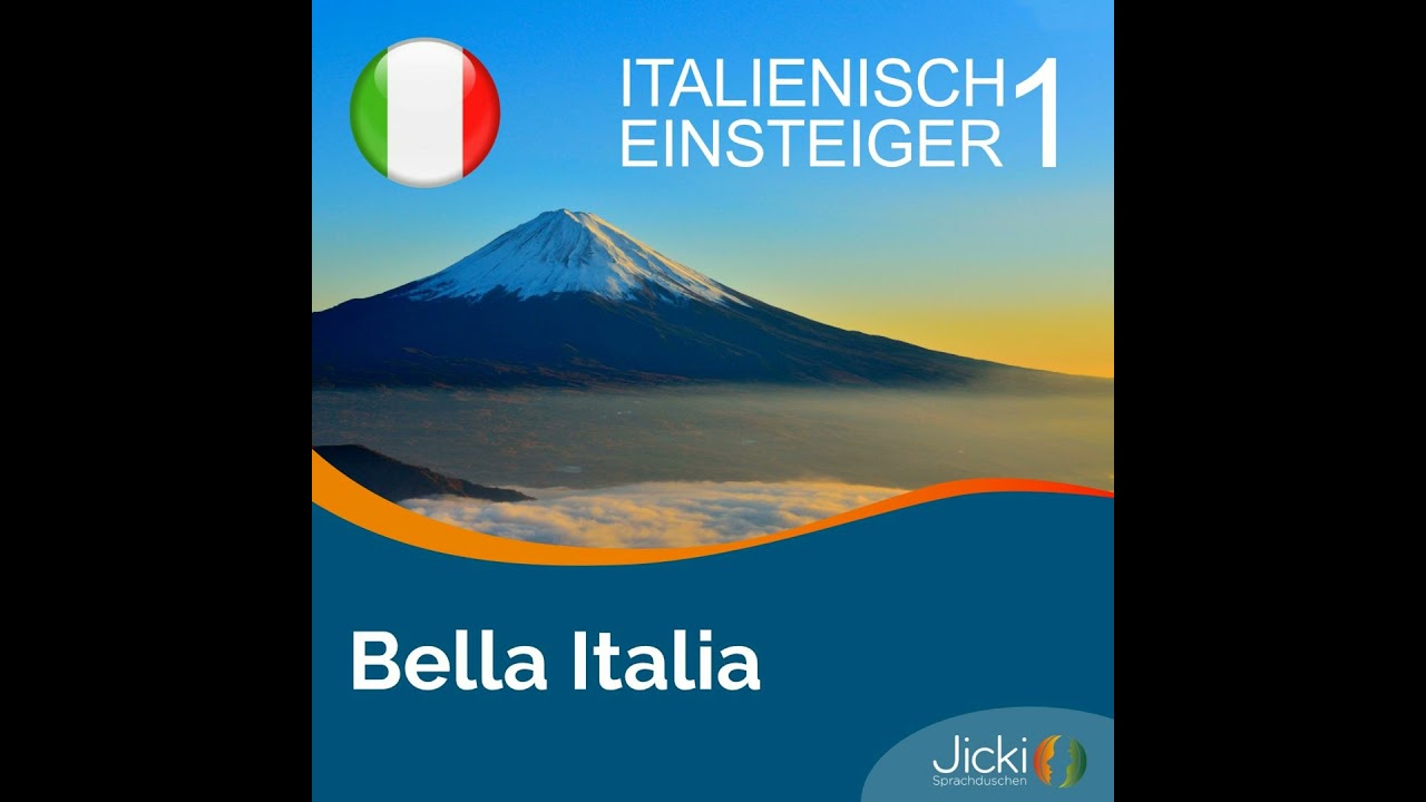 Italienisch lernen für Anfänger*innen | Jicki Sprachdusche | Lektion 1