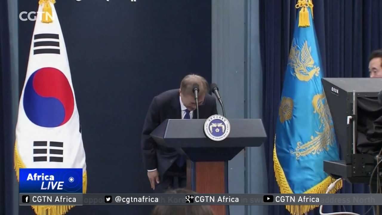 South Korea's Moon Jae-in holds first press conference and appoints key officials