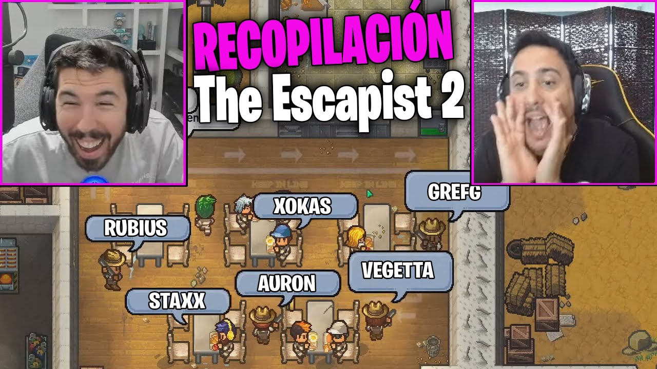 MEJORES MOMENTOS de FARGAN y WILLY en THE ESCAPIST 2 😲😂