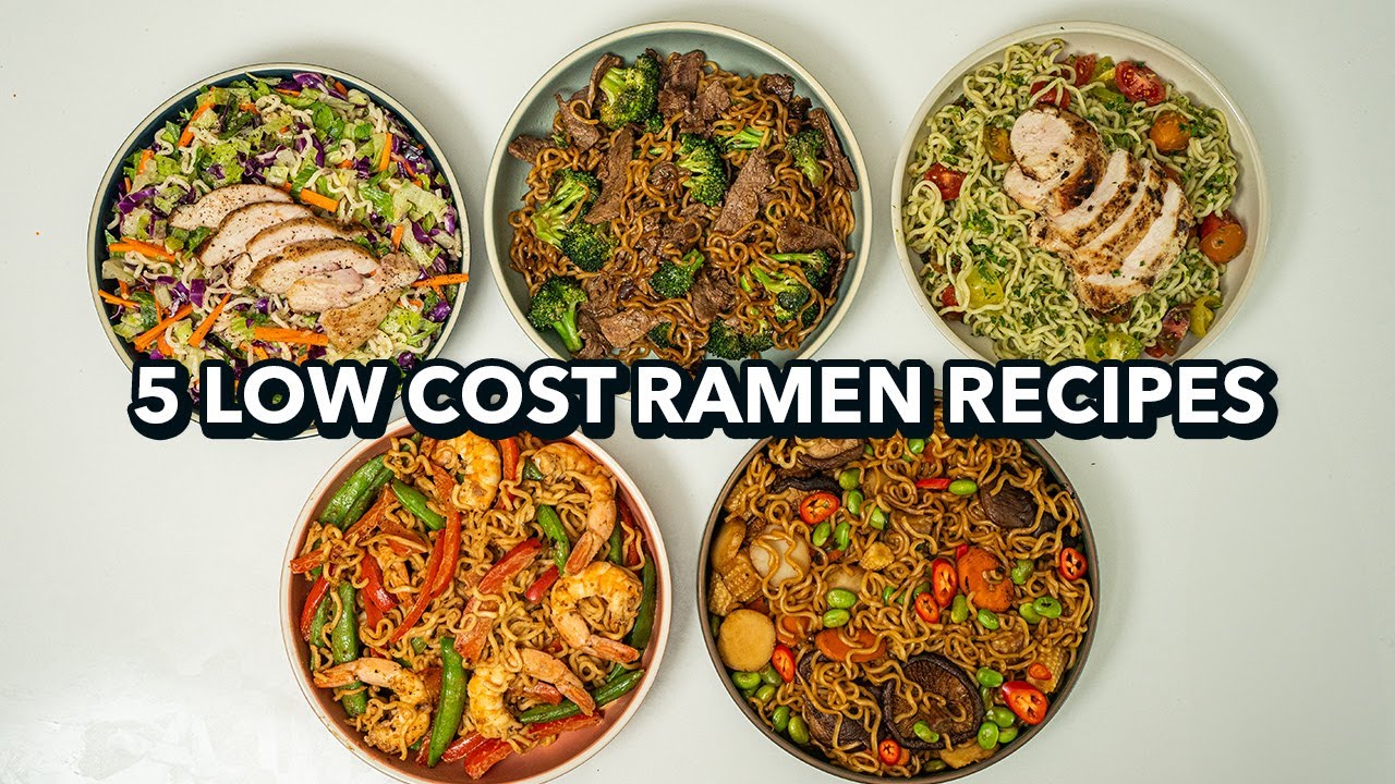5 Easy Ramen Noodle Recipes That Are Low Cost