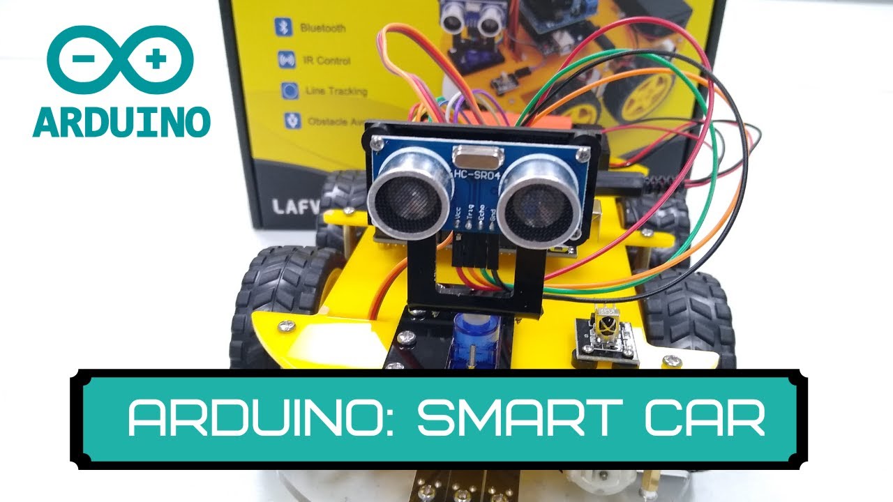 Как построить умный автомобиль на базе Arduino (LAFVIN)