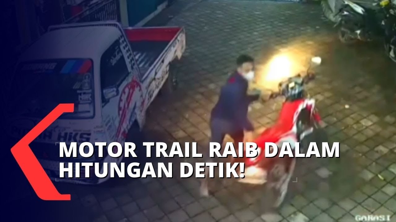 Curanmor di Kontrakan Terekam CCTV, Pelaku Beraksi Tanpa Menggunakan Alas Kaki!