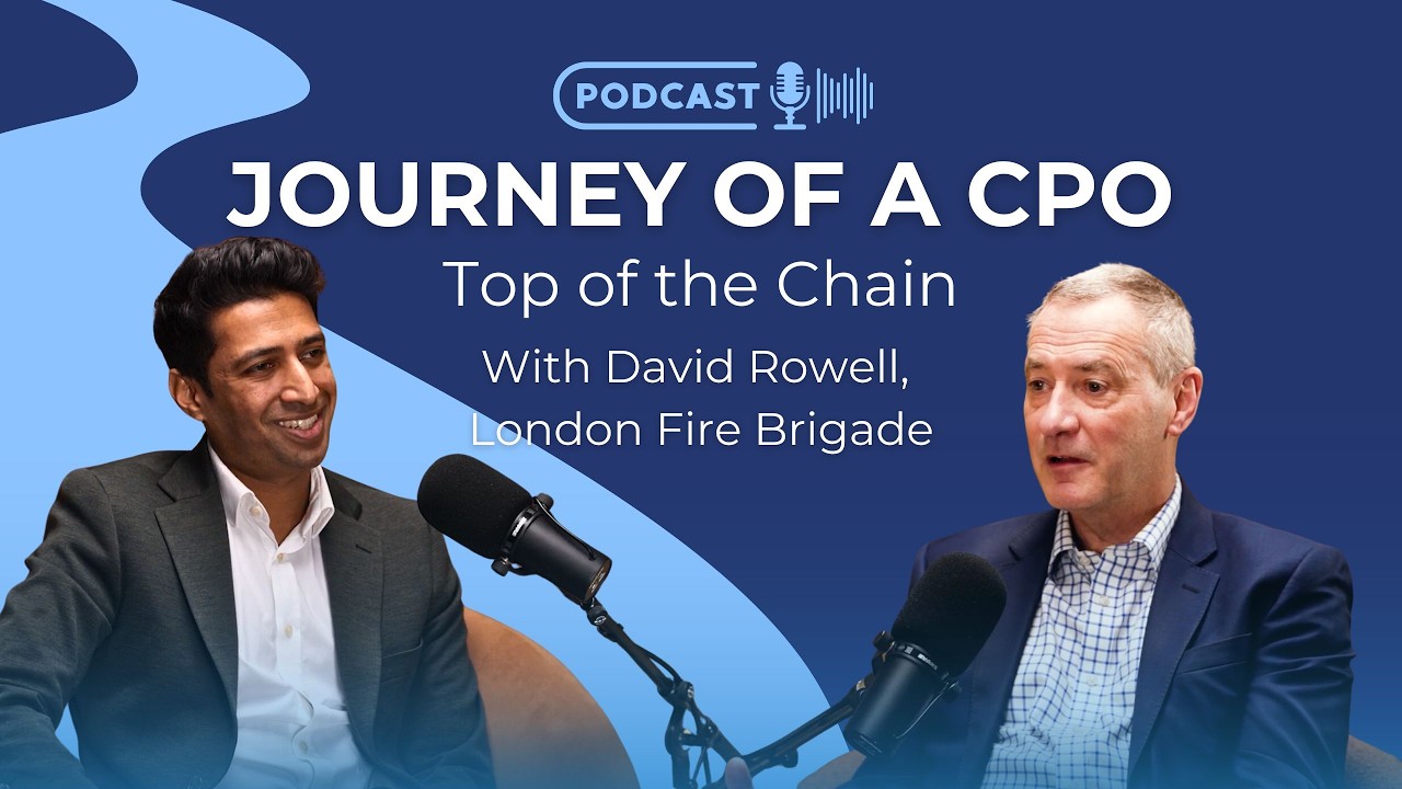 Journey of a CPO | Ep11 David Rowell from London Fire Brigade on Leading with Purpose Under Pressure