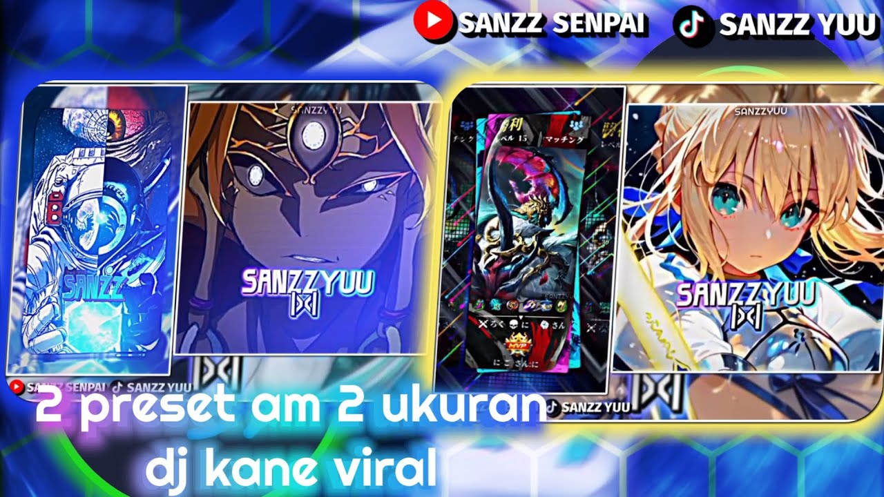 🔥2 preset am 2 ukuran am|| dj☕Elsa lon... 
