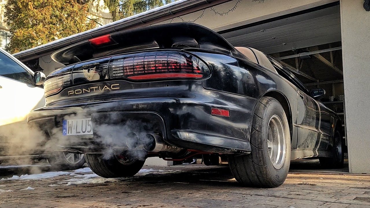 Pontiac Trans Am Cold start - Supercharged 383 LT1 with true dual exhaust by Speed Engineering