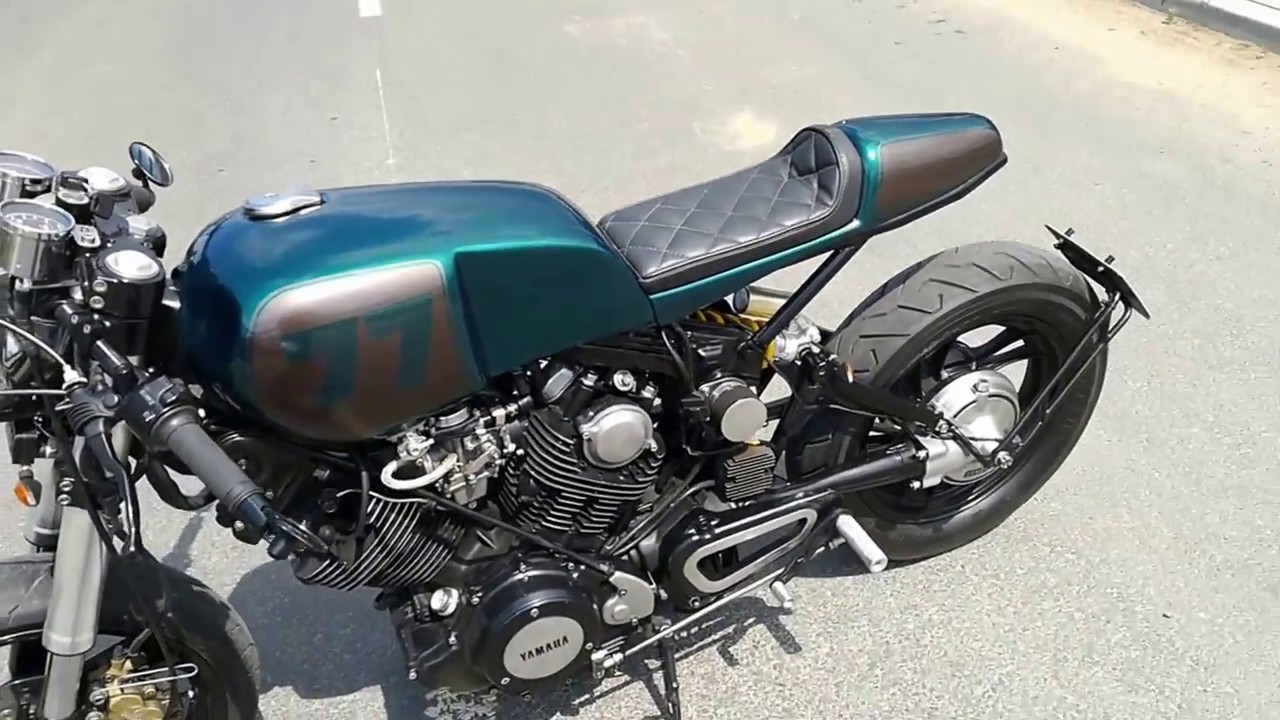 yamaha xv 750 84' cafe racer