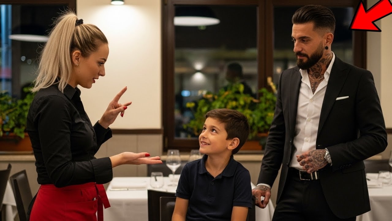 A Waitress Saw Everyone Avoid Mafia Boss&rsquo;s Silent Child, So She Spoke To Him Through Sign Language