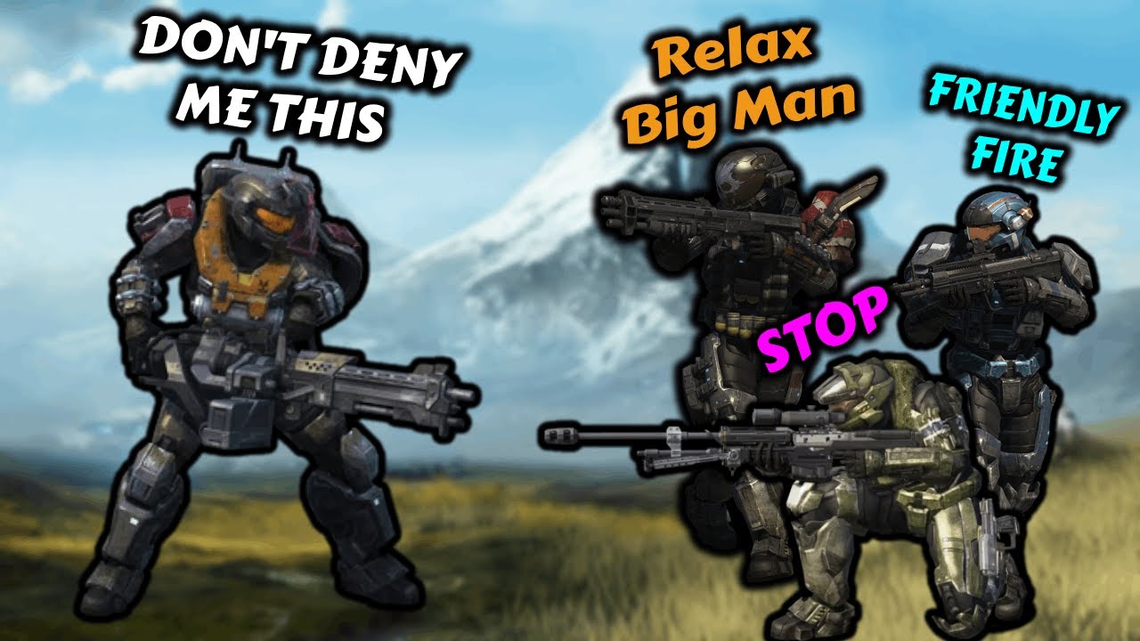 Jorge SQUAD WIPED US - Halo Reach Legendary Funny Moments