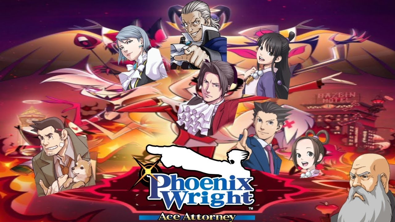 A Helluva Turnabout — or Ace Attorney characters argue about Hazbin Hotel (objection.lol)