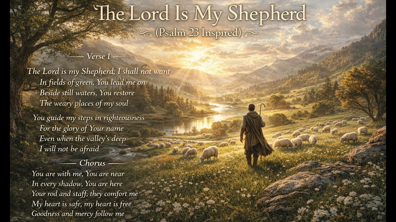 The Lord Is My Shepherd Ps 23