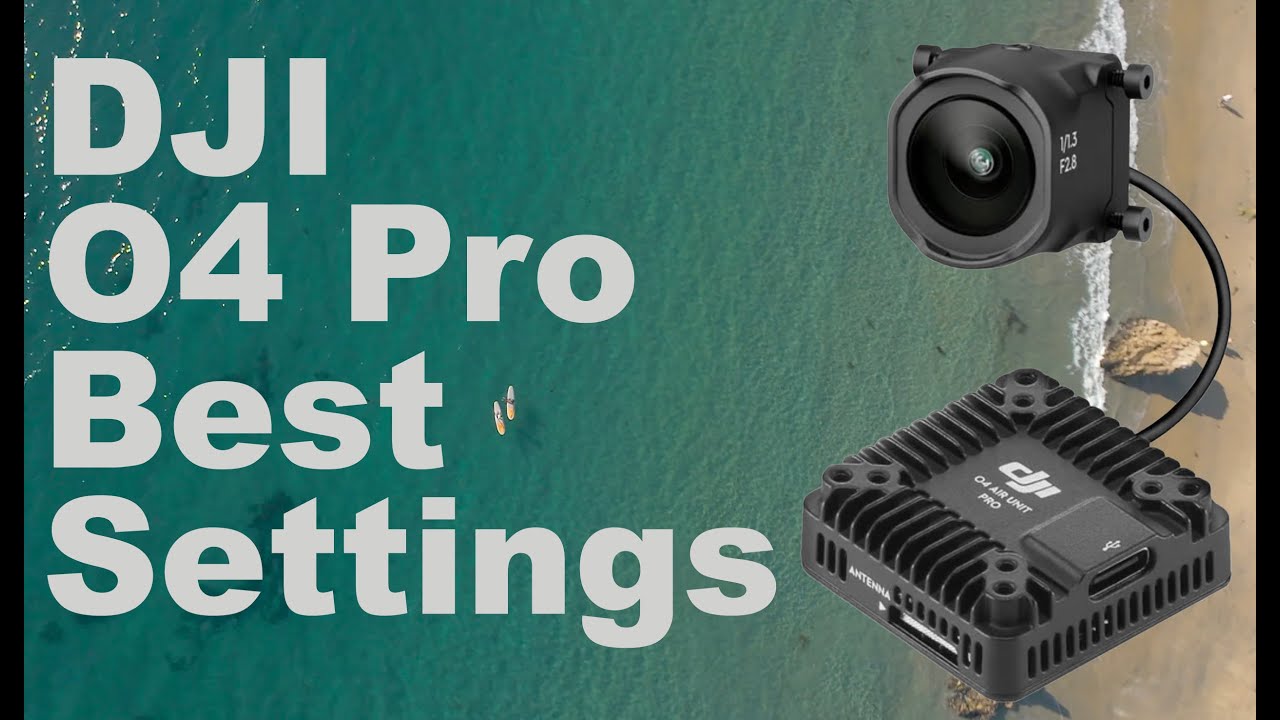 DJI O4 Pro best camera settings for cinematic video w/ downloadable sample footage