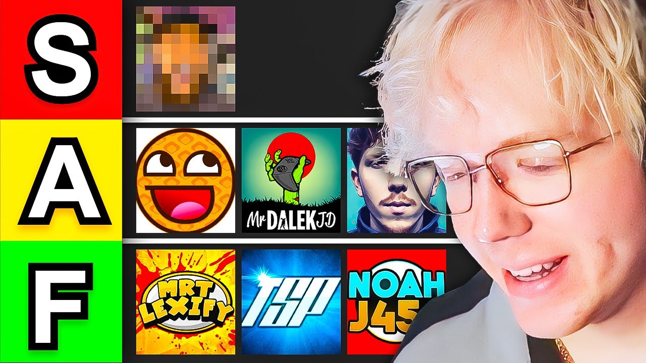 RANKING 100 ZOMBIE YOUTUBERS.