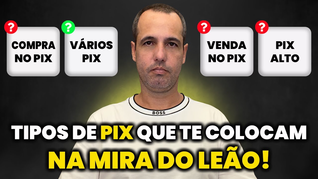 TIPOS DE PIX que te colocam NA MIRA DO LEÃO