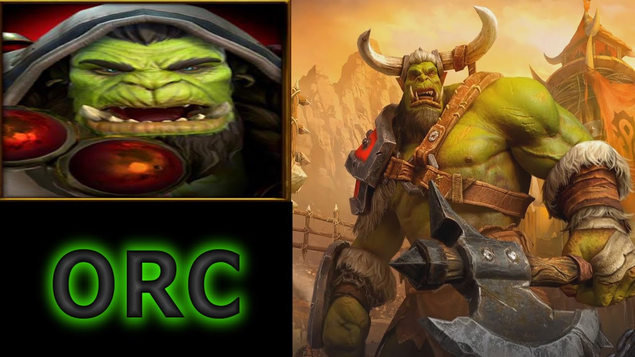 Warcraft 3 Orc 4v4 Random Team Game [Deutsch/German] WC3 Reforged | Full Gameplay
