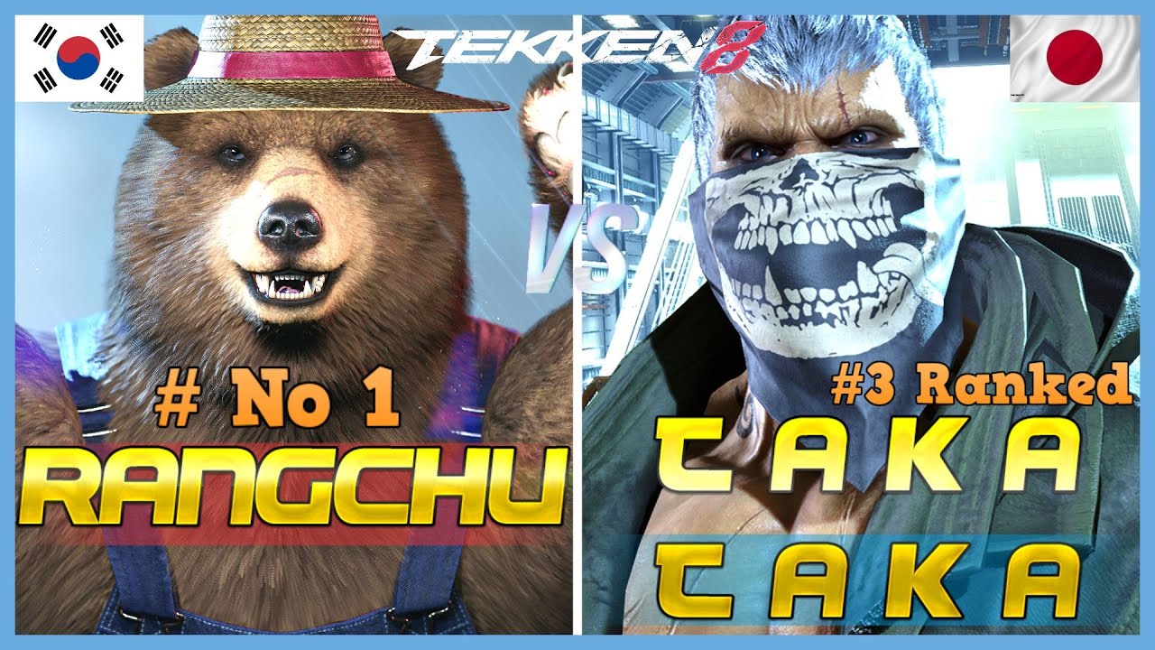 Tekken 8 ▰ Rangchu (#1 Kuma) Vs TakaTaka (#3 Ranked Bryan) ▰ Ranked Matches