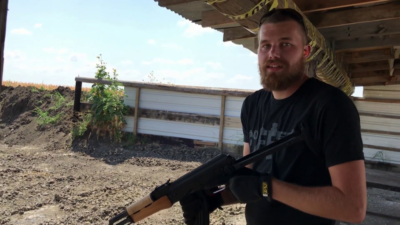 AK63DS UnderFolder Hungarian shooting