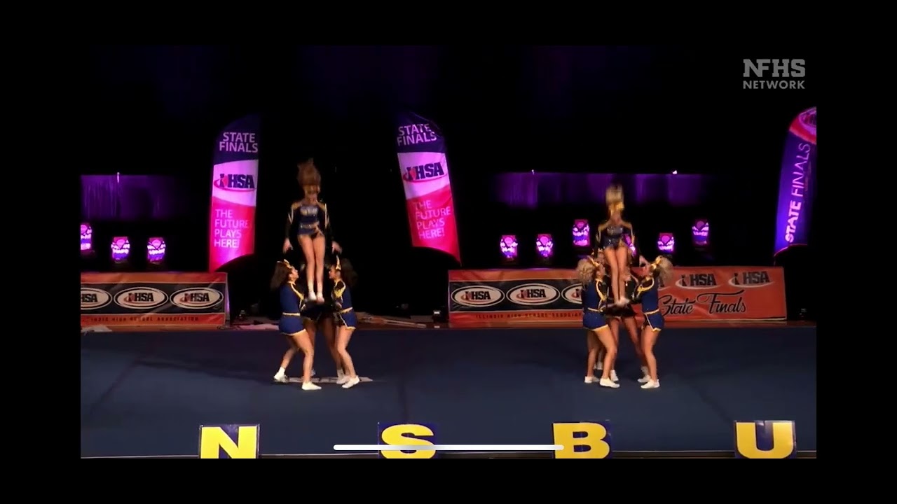 Johnsburg High School IHSA State Cheerleading Prelims 2024
