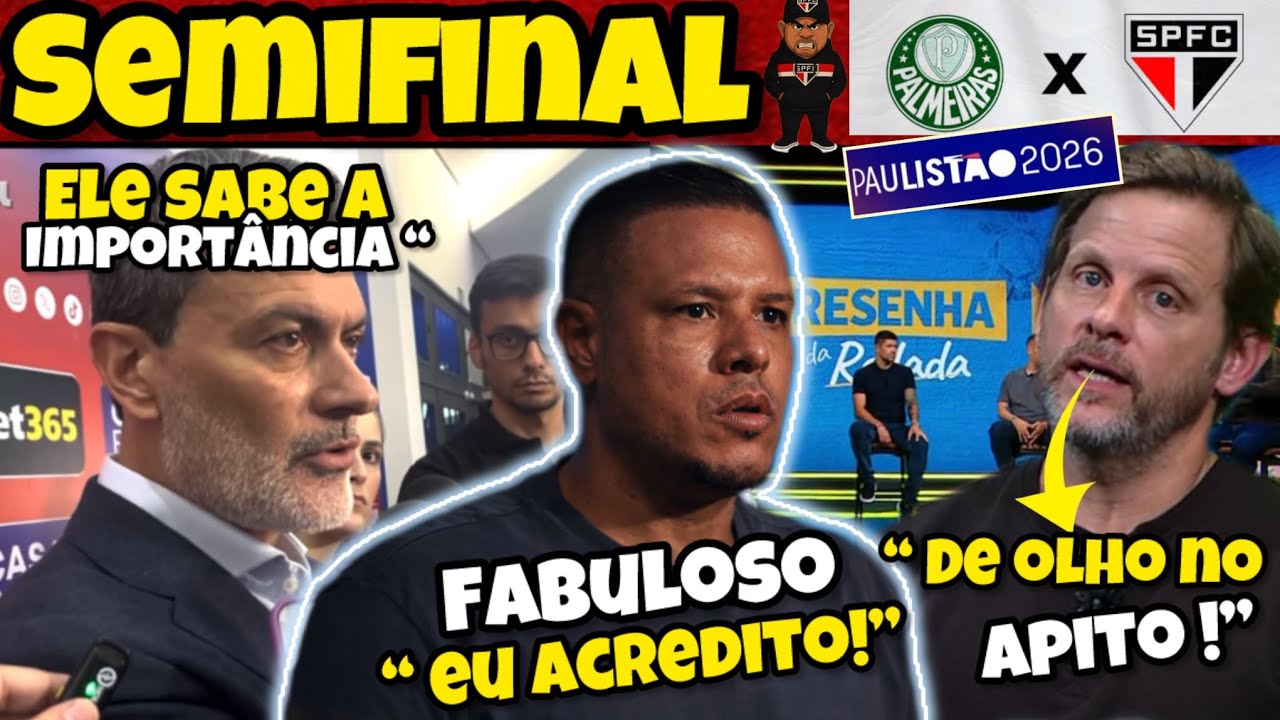 🔥 AGORA É SEMIFINAL!RECADO FORTE E ALERTA SOBRE     O APITO! ⚠️