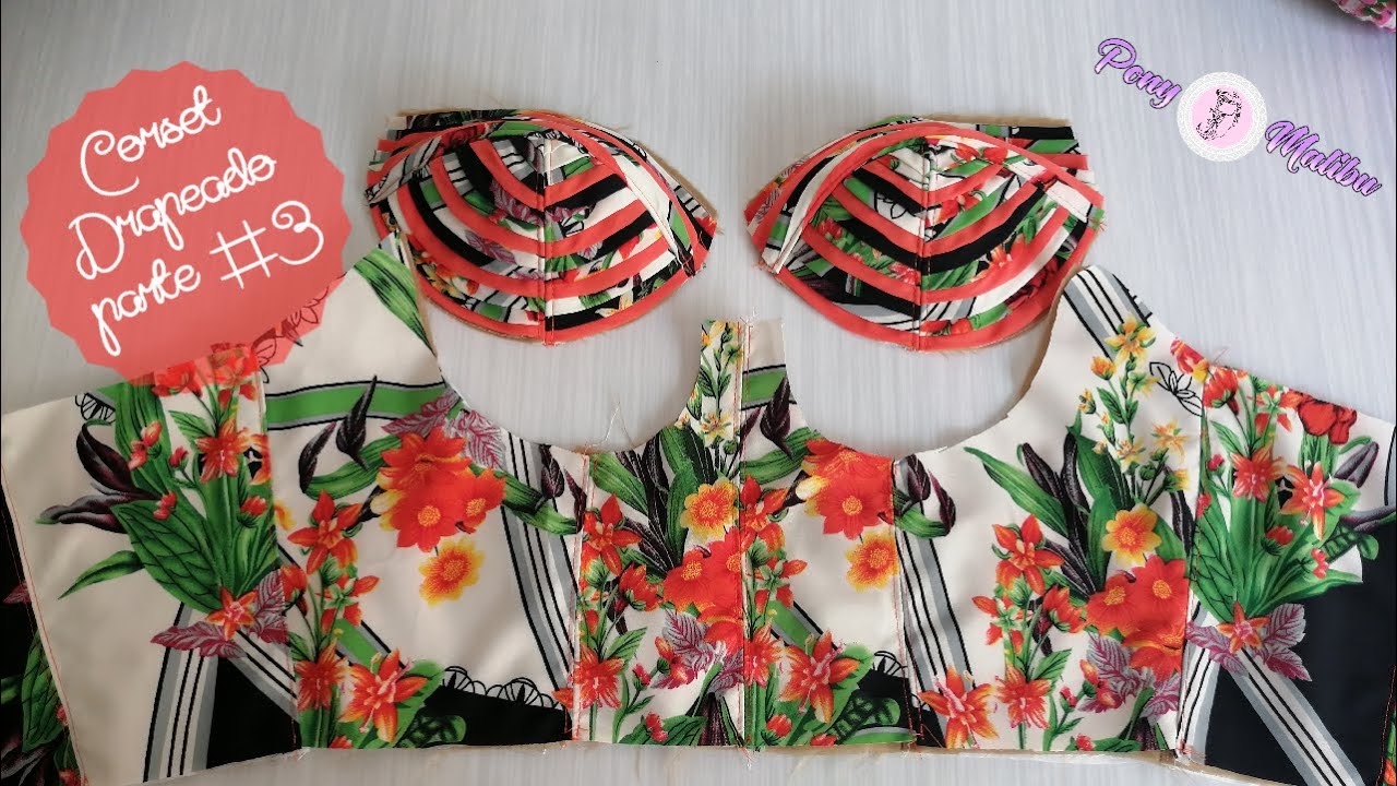 Corset Copa drapeada || ]Parte # 3