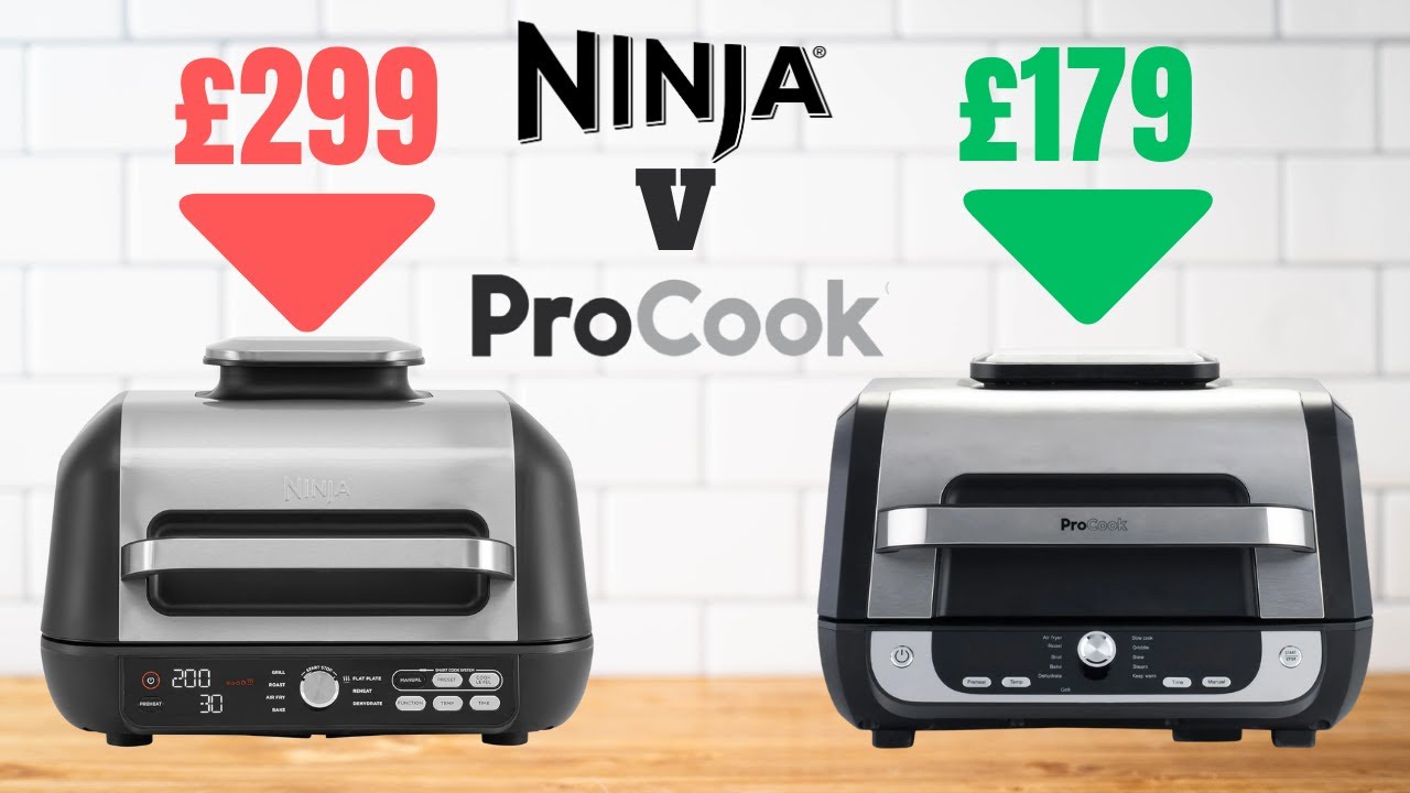 Ninja Health Grill против бюджетного ProCook Health Grill
