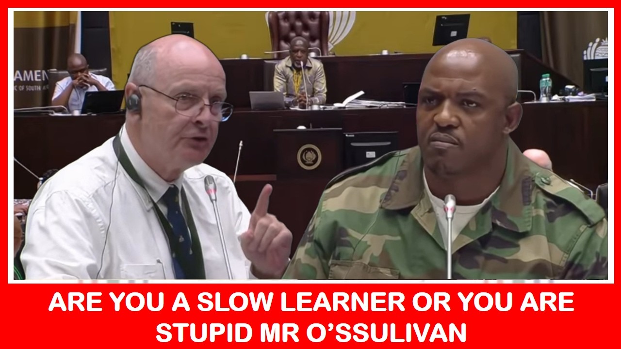 ARE YOU A SLOW LEARNER OR A LIAR MR O'SSULIVAN | ADHOC COMMITTEE