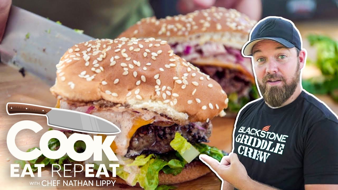 Nate's Tips For The PERFECT Bacon Cheeseburger | Cook Eat Repeat | Blackstone