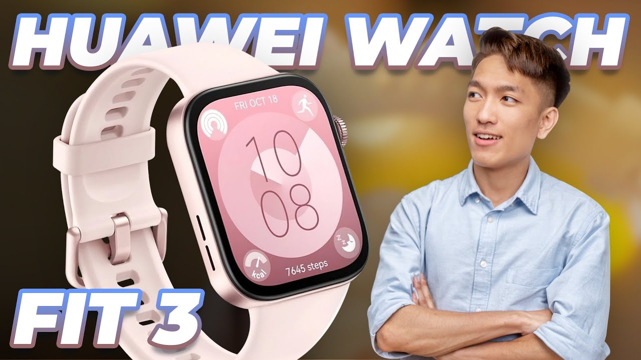 Đánh giá smart watch chỉ 2 TRIỆU VNĐ đầy đủ chức năng Huawei Watch Fit 3: Vẫn chơi lớn như mọi năm!