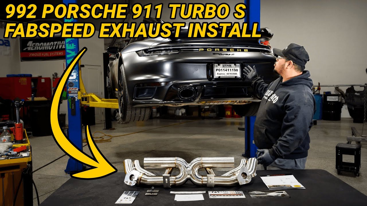992 Porsche 911 Turbo S Gets Fabspeed Exhaust!
