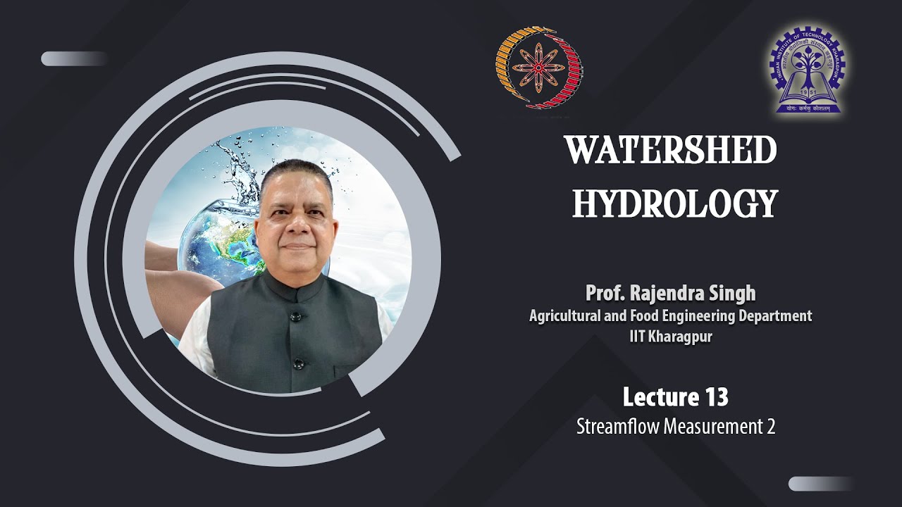 Lecture 13: Streamflow Measurement 2