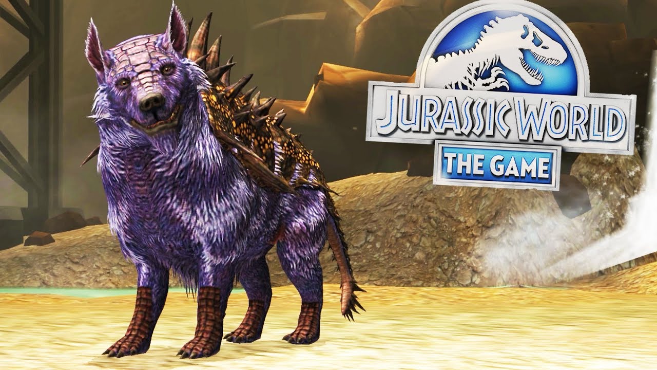 LOBO ACORAZADO DE LA EDAD DE HIELO, ANIMAL HÍBRIDO Jurassic World El Juego ABlistering