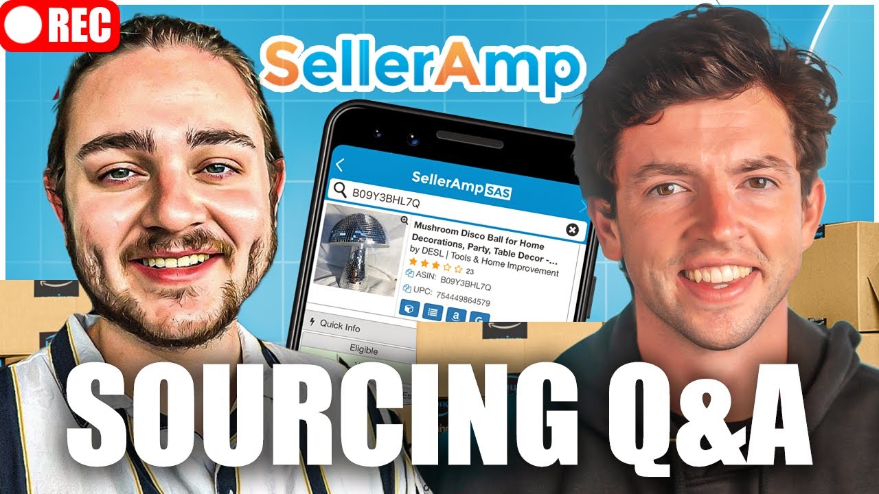 LIVE How To Sell On Amazon For Beginners (SellerAmp Seller Hour)